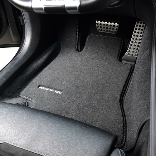Turbo全包围脚垫适用于奔驰amg gt脚垫gt50全包围脚垫amggt四门53
