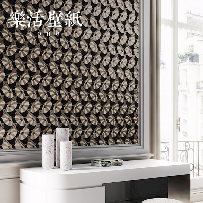 比利时原装进口墙纸现代简约田园植物叶子客厅卧室餐厅背景墙壁纸