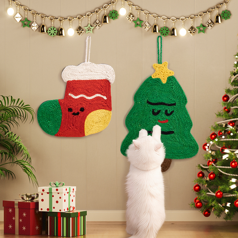 【23年亚宠展新款】剑麻猫抓板