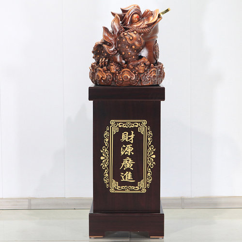 金蟾落地摆件大号三足金蟾招财