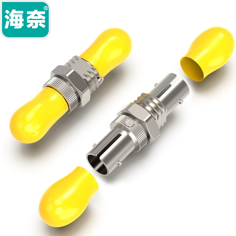 海奈ST单模多模光纤法兰盘耦合适配连接器电信级50个包邮