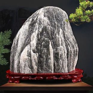 天然泰山石敢当阳石客厅办公室石材摆件石来运转,靠山石补角镇宅