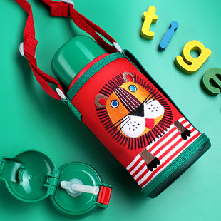 虎牌儿童保温杯带吸管两用小学生幼儿园MBR 专柜行货 S06C官方正品