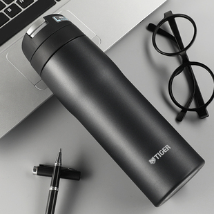 tiger虎牌保温杯日本原装 A048一键开盖男女士直饮水杯子 进口MJE