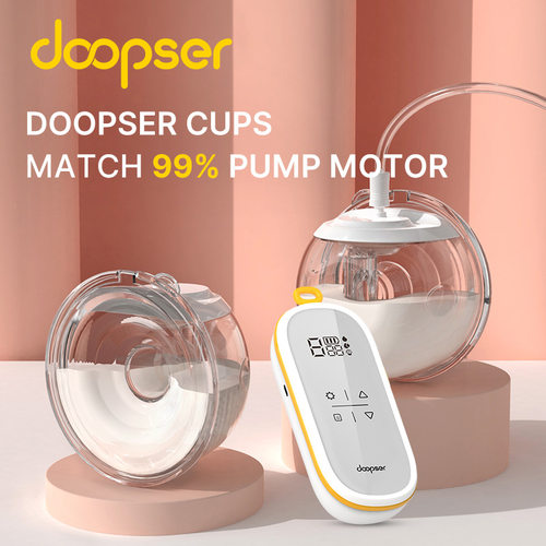 Portable all-in-one electric breast pump