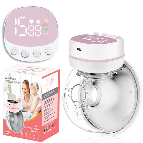 Electric breast pump, hands-free, high suction, variable fre