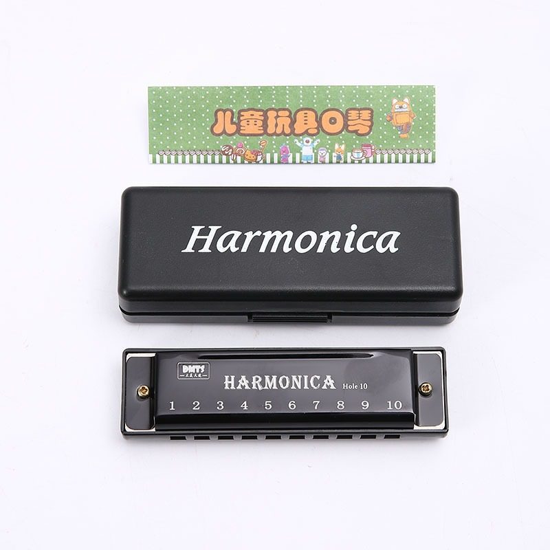 10 hole metal harmonica children's music elementary school t