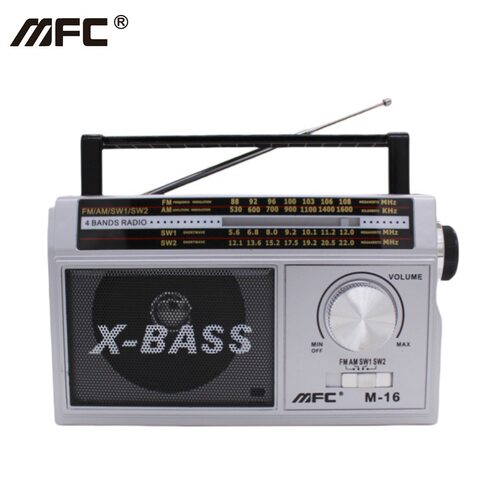 Radio Large Battery Full Band Portable Large Knob Large Volu
