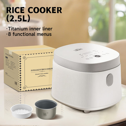 Electric cooker 2 to 3 person titanium gall cooking integrat