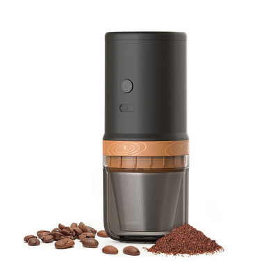 Electric USB car coffee machine grinder grinds coffee cups