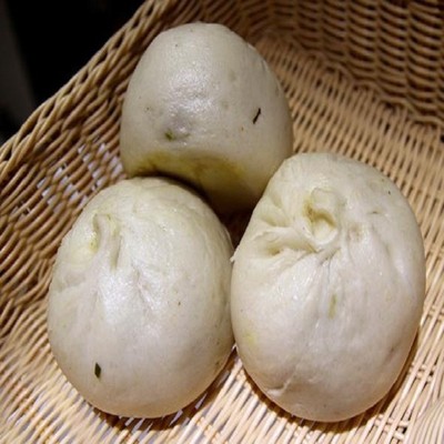 蒲城老邢家新鲜现蒸纯手工陕西酵面素食大猪油韭菜地软茄子包子