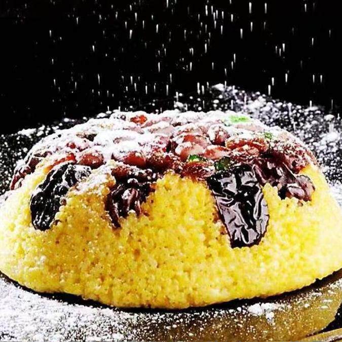 500克装糜子八宝甜饭凉糕陕西特产蒲城大黄米甄糕速食软糯香甜