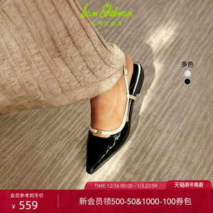 单鞋 SAM 扣带尖头凉鞋 镂空一字式 女COHEN EDELMAN山姆爱德曼秋时尚