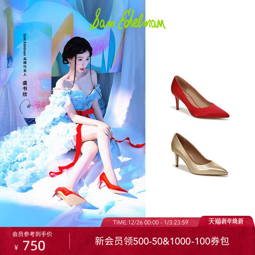 尖头细跟高跟鞋SAMEDELMAN