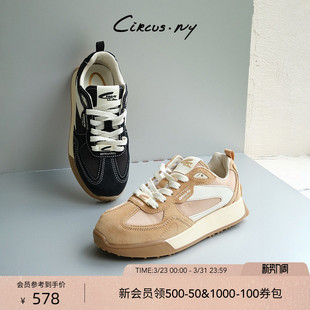 女CIRCUS 厚底增高阿甘休闲鞋 EMERIE EDELMAN山姆爱德曼春季 SAM