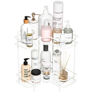 洗漱品置物架洗手池收纳架浴室盥洗室洗脸池三角搁物架卫生间台盆