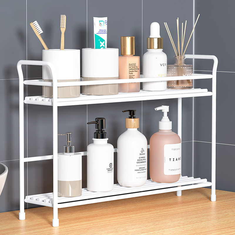 卫生间洗漱台置物架化妆品收纳架