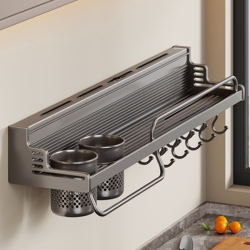 厨房置物架免打孔壁挂