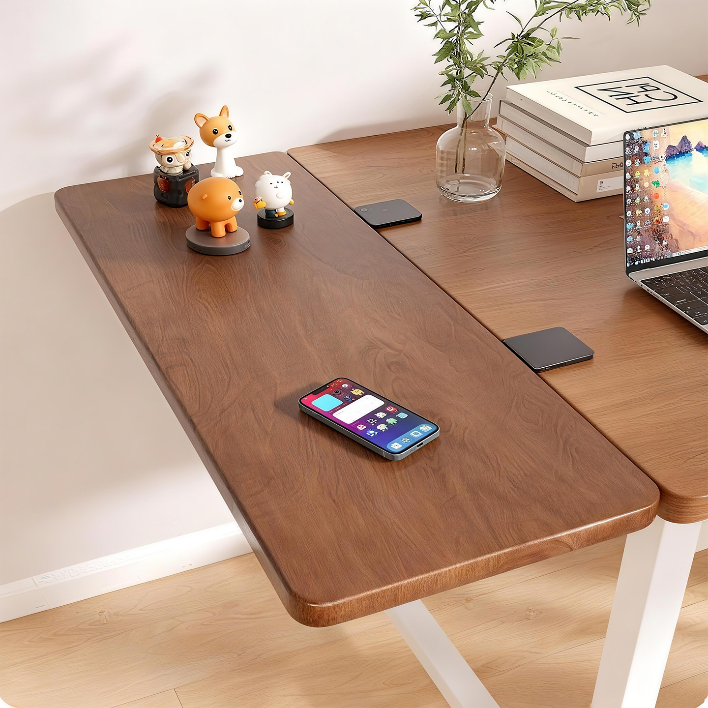 桌面延长板免打孔可折叠置物架