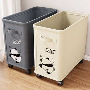 瑜珈垫收纳筐家用带轮大容量家用羽毛球拍运动工具健身器材置物架