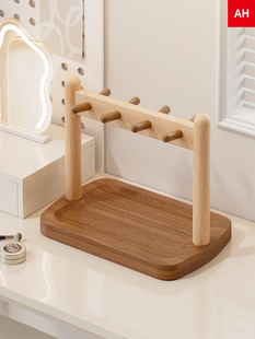 实木入口钥匙收纳架托盘高端创意桌面珠宝入口门鞋柜饰品收纳架