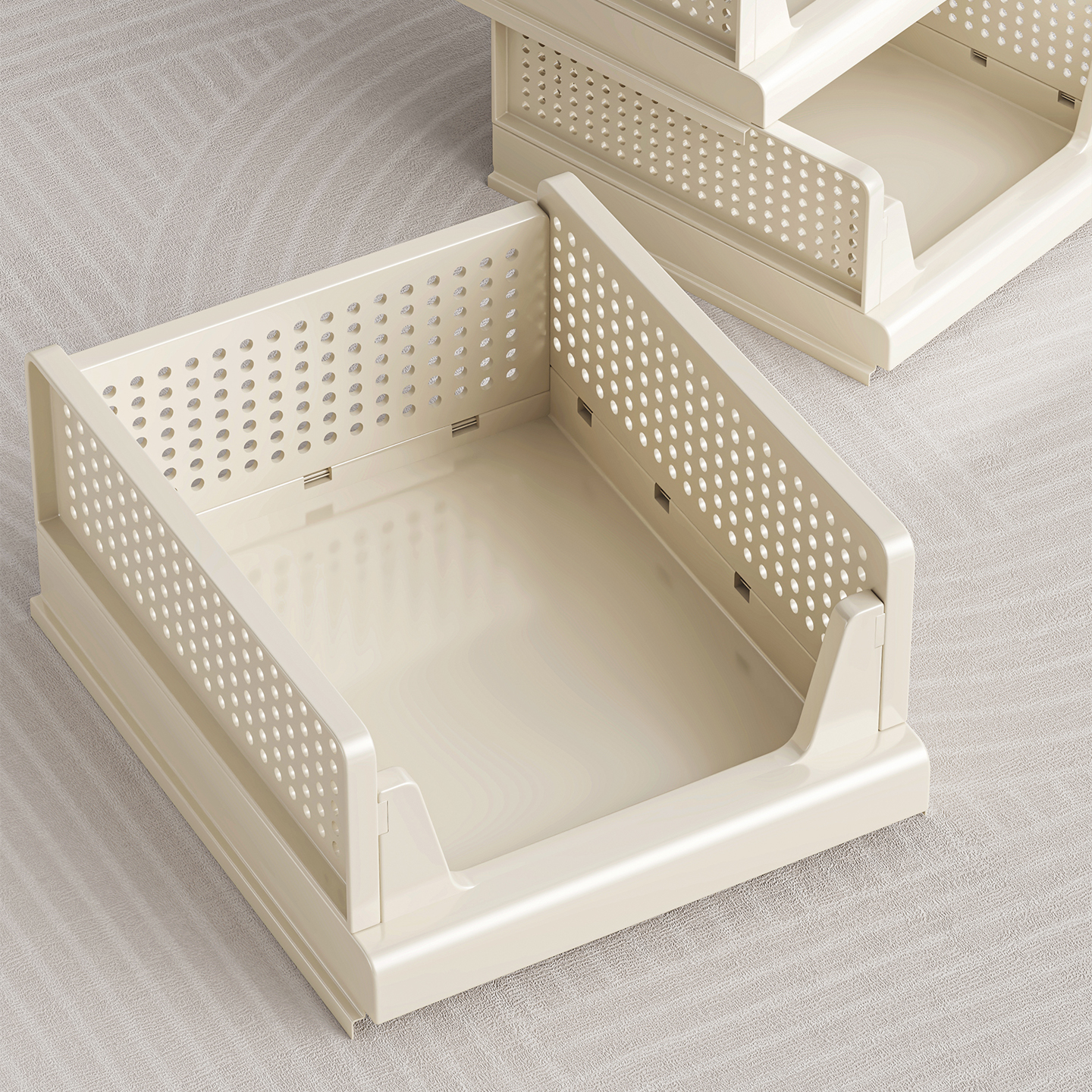 衣柜分层隔板收纳箱衣服柜