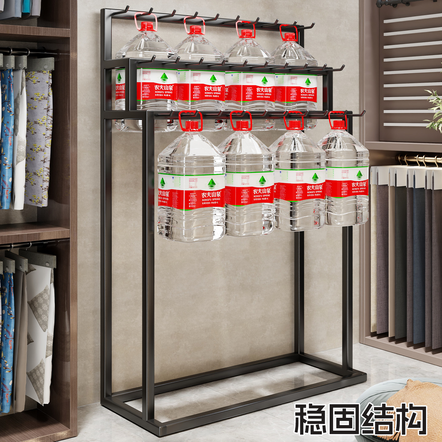 窗帘吊卡展示架家纺布艺布料样品色卡展会陈列架子落地式新款展架,商业/办公家具,冷藏展示柜,淘宝优惠券,粉丝福利购,淘宝优惠卷