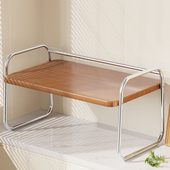 家用厨房多功能微波炉架多层调味罐架桌面置物架分层电饭锅收纳层