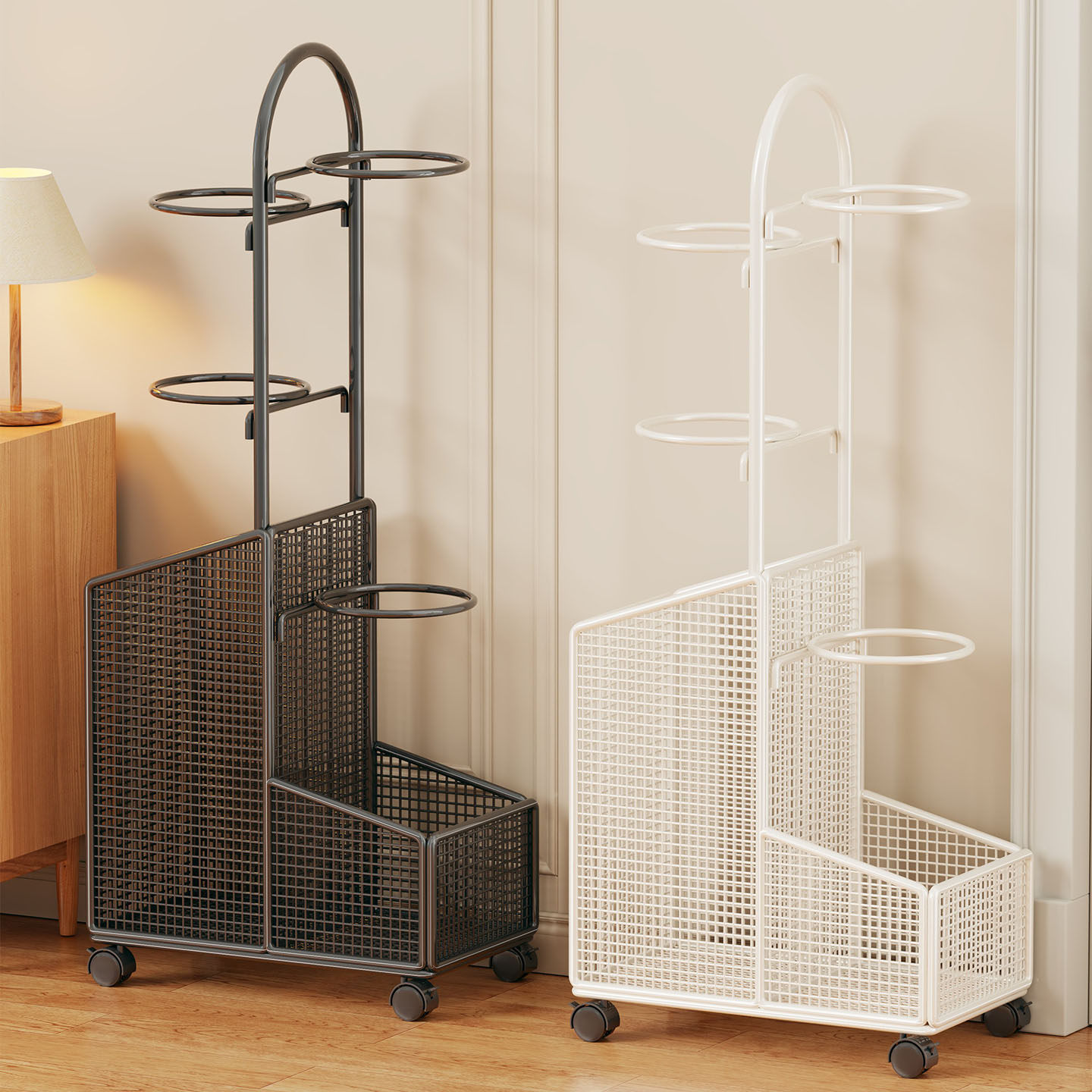 篮球收纳架简易儿童球类足球排球置物架家用室内带轮大容量球架子,收纳整理,运动器材收纳用具,淘宝优惠券,粉丝福利购,淘宝优惠卷