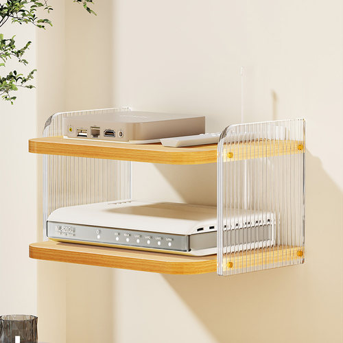 墙上置物架免打孔客厅