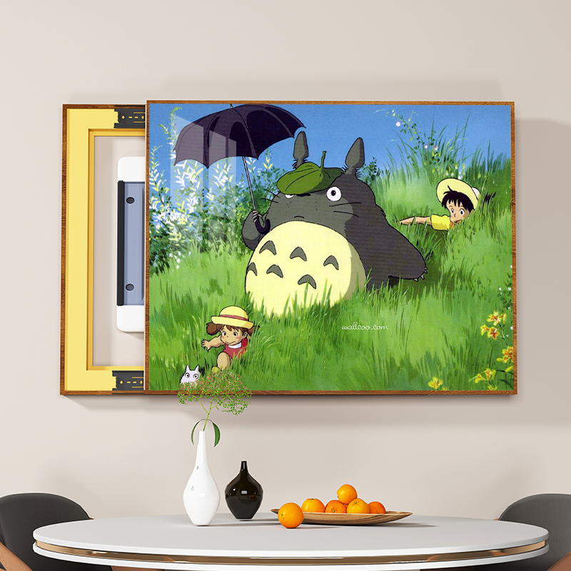 电表箱卡通动漫装饰画