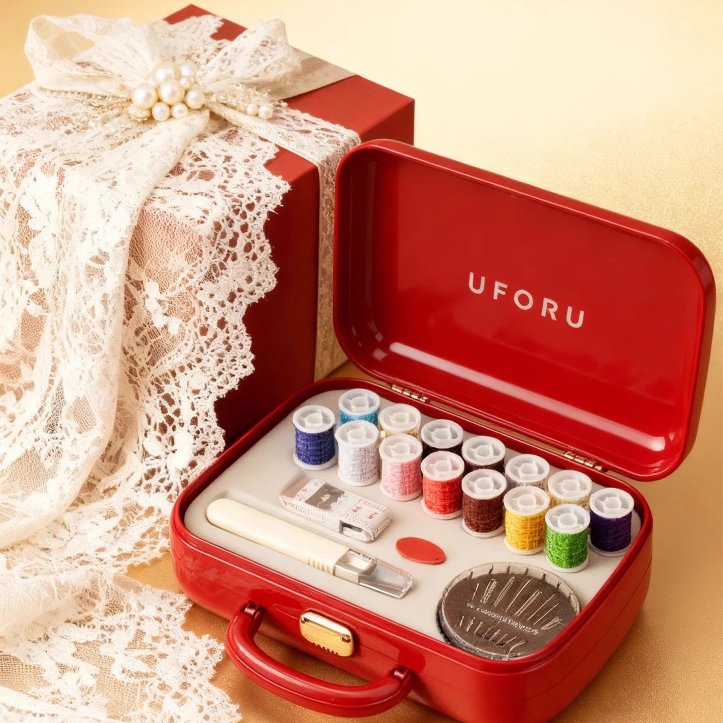 高质量针线盒婚庆婚礼嫁妆