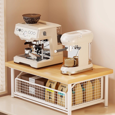 咖啡机置物架家用台面增高架