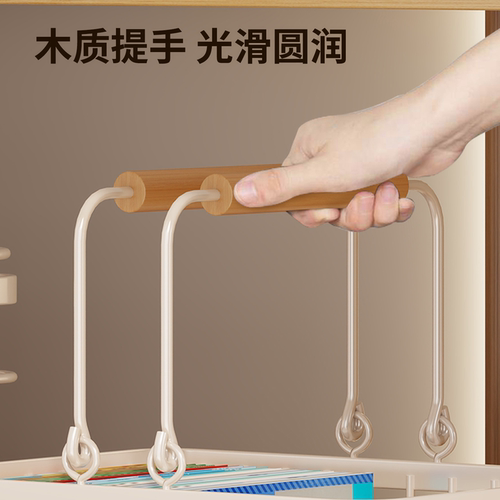 桌下置物架书桌旁小书架可移动