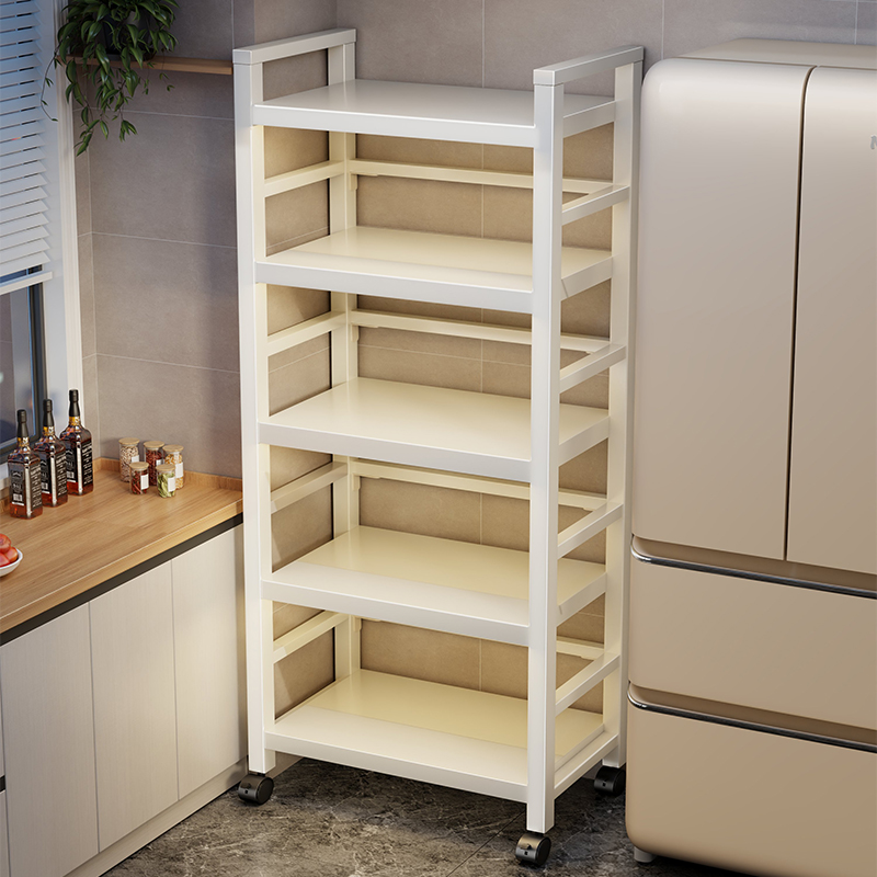 厨房夹缝置物架落地式多层微波炉