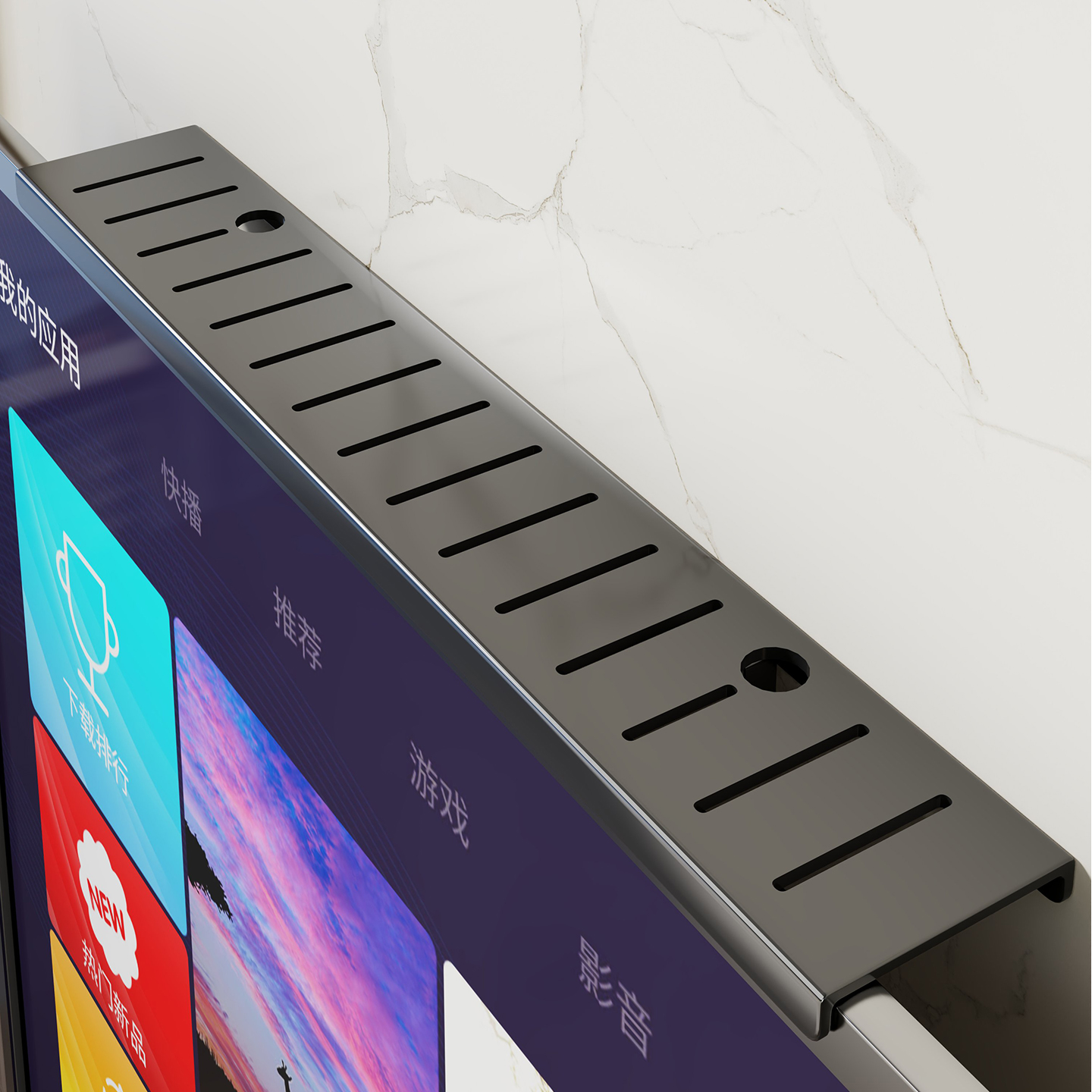 电视机顶盒置物架多功能收纳神器