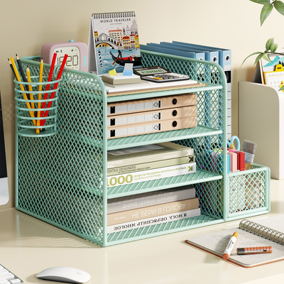 文件收纳架多层大容量文件框