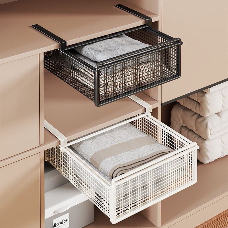 衣柜抽拉隔板置物架分层收纳下挂蓝抽屉式内衣整理架衣物柜内储物,收纳整理,整理架/置物架/收纳架,淘宝优惠券,粉丝福利购,淘宝优惠卷