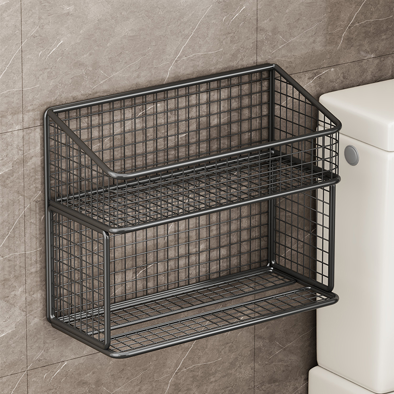 卫生间壁挂多功能纸巾架