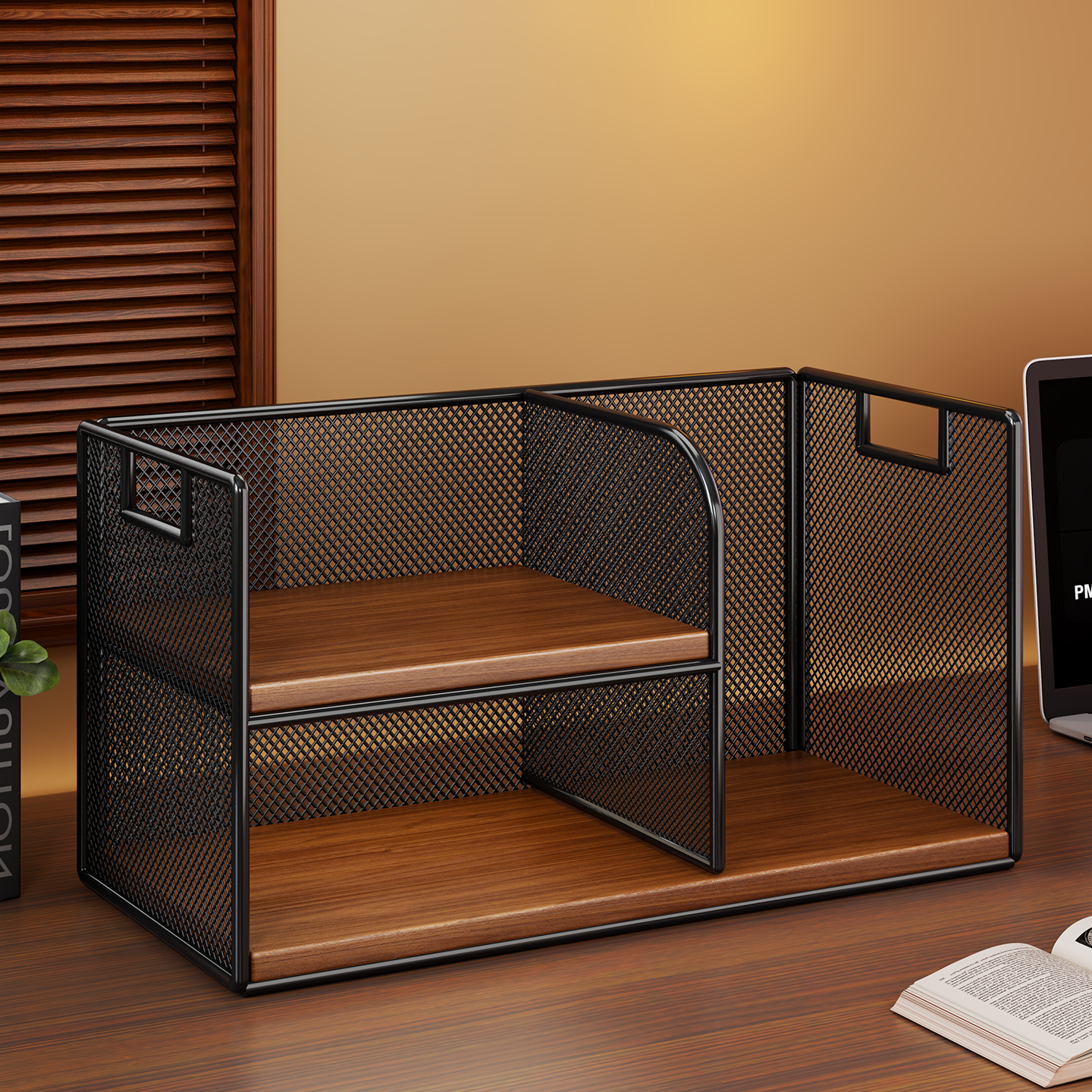 桌面书架书桌多层书本收纳架