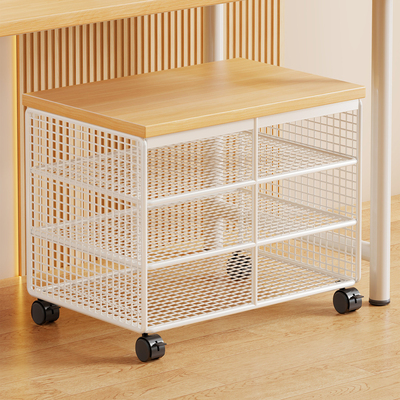 打印机置物架可移动文件放置架