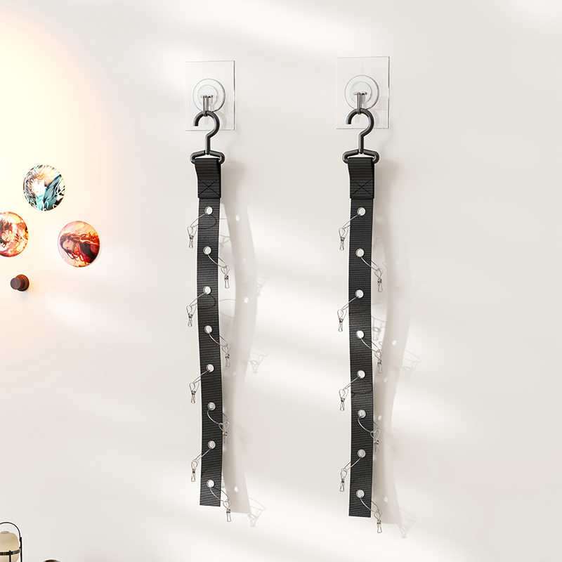 Labubu娃娃收纳挂带挂件展示架