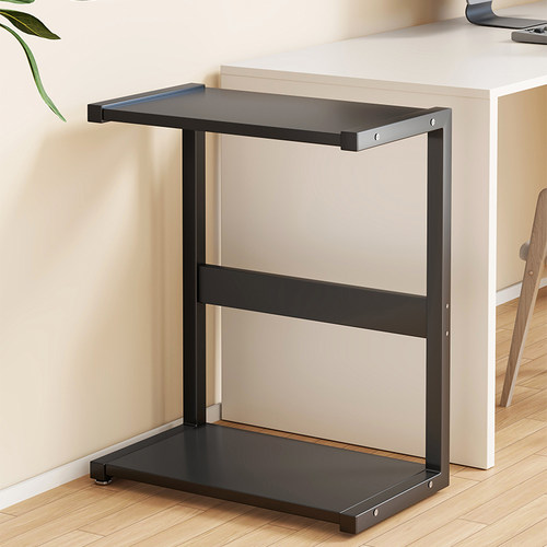 电脑主机托架落地式收纳置物架