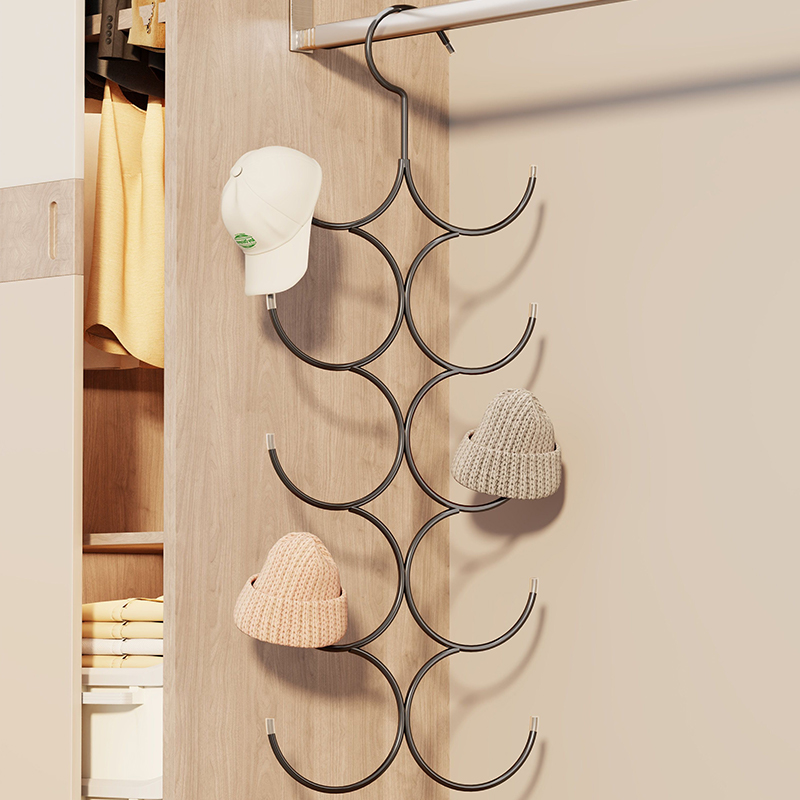 衣帽钩衣柜门后收纳挂架