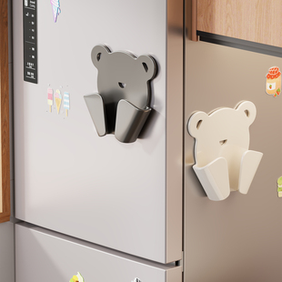 剪刀收纳架理发店美发工具置物架子厨房冰箱外侧壁挂式磁吸保护套