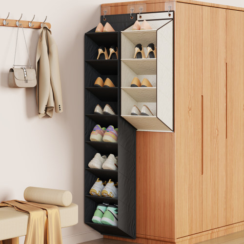 鞋架出租屋简易挂墙收纳架