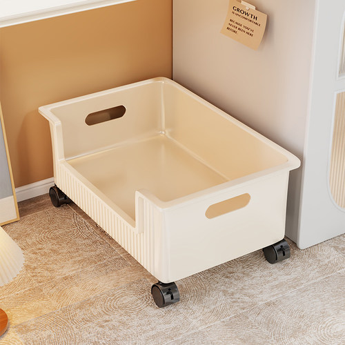 桌下书本收纳箱放书包置物架