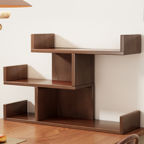 桌面博古架茶叶展示架