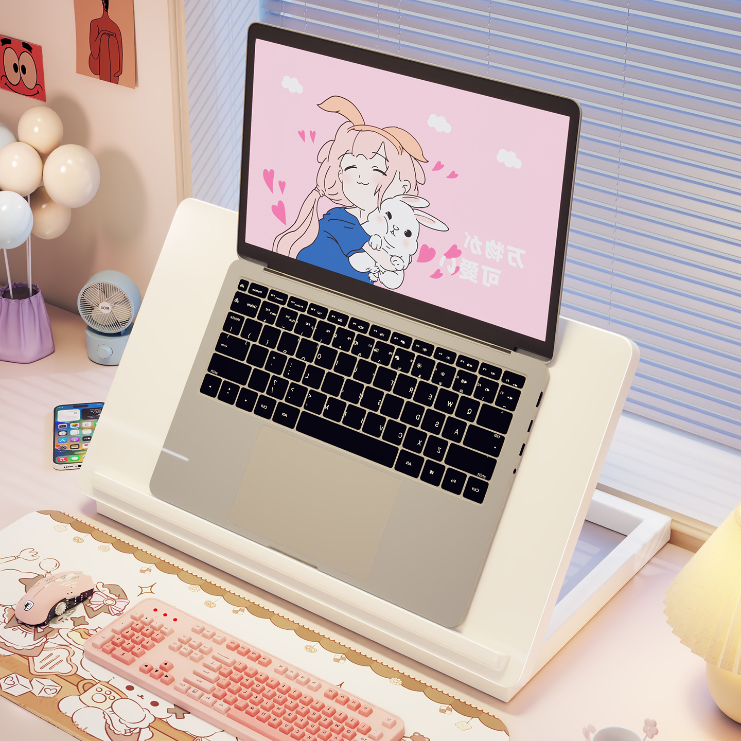 笔记本平板支架可调节升降置物架