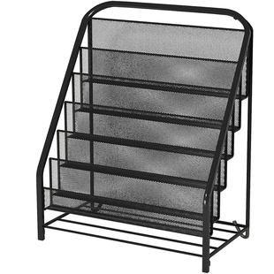 彩票刮刮乐展示架大容量落地多层福彩陈列架彩票店用品大全桌面专用透明卡游收纳盒报纸书刊置物架折页宣传架